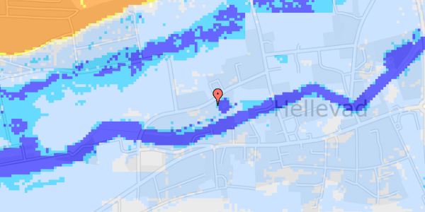 Ekstrem regn på Skolegade 13, 1. 