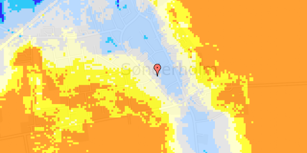 Ekstrem regn på Vestervej 8B