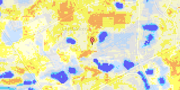 Ekstrem regn på Lathyrusvej 52