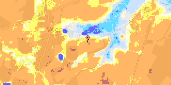 Ekstrem regn på Grandebakvej 36