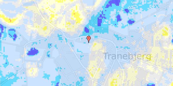 Ekstrem regn på Langgade 33A