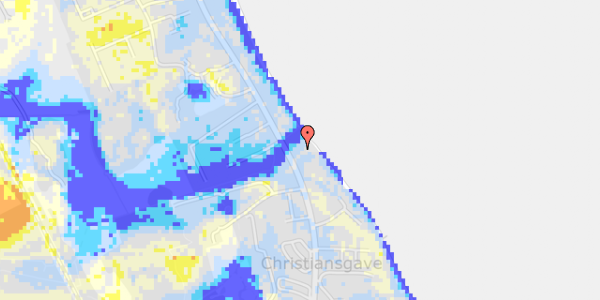 Ekstrem regn på Rungsted Strandvej 62A