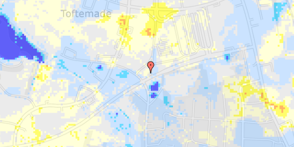 Ekstrem regn på Lejrvejen 205