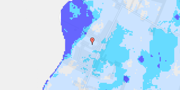 Ekstrem regn på Strandengen 21