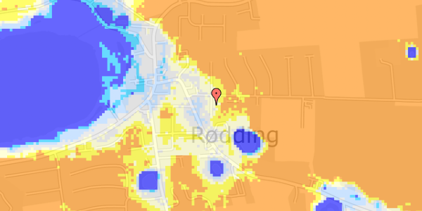 Ekstrem regn på Meldgårdsvej 6V