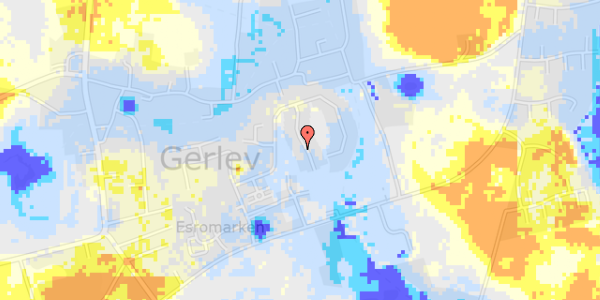 Ekstrem regn på Stenøvej 18