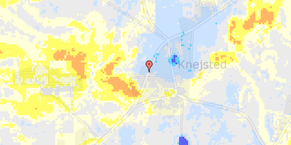 Ekstrem regn på Udbyhøjvej 599A