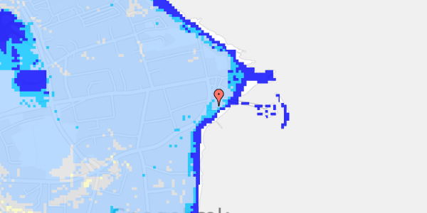 Ekstrem regn på Snogebæk Havn 30