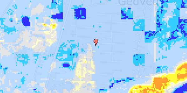 Ekstrem regn på Gartneralléen 5A