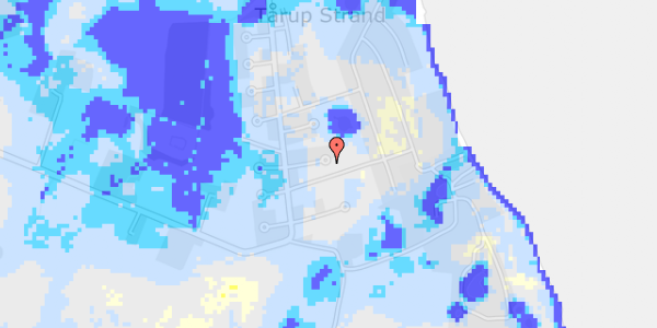 Ekstrem regn på Grønningen 10