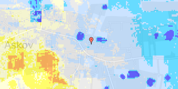 Ekstrem regn på Askov Kirkevej 8