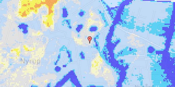 Ekstrem regn på Valdemarsvej 2