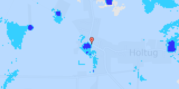 Ekstrem regn på Holtug Bygade 35A