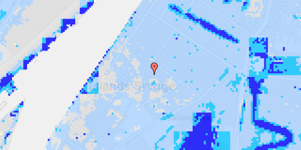 Ekstrem regn på Snorresgade 15, 7. 