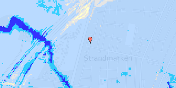 Ekstrem regn på Tjørnholmvej 42