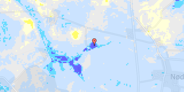 Ekstrem regn på Borrevej 23