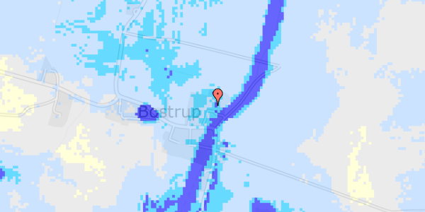 Ekstrem regn på Lybyvej 9A