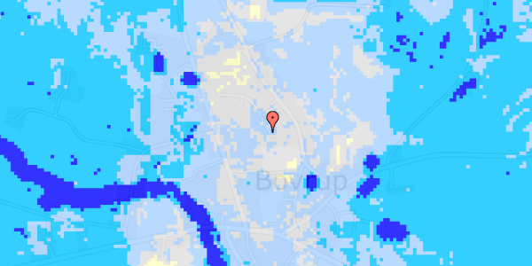 Ekstrem regn på Bovrup Kirkevej 33