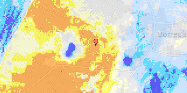 Ekstrem regn på Marthasvej 47