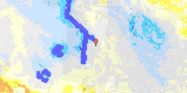 Ekstrem regn på Vesterdamsvænget 134, st. 