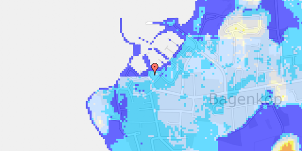 Ekstrem regn på Havnegade 2C