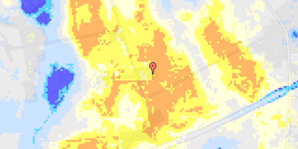 Ekstrem regn på Beckersvej 41A