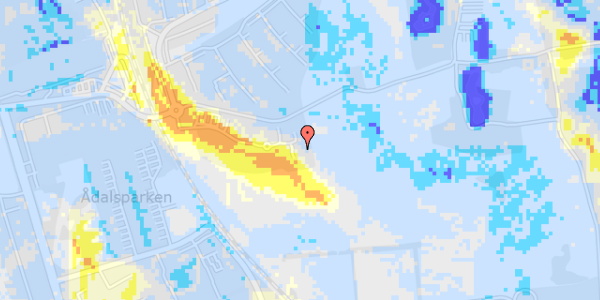 Ekstrem regn på Louiselund 12, st. 3