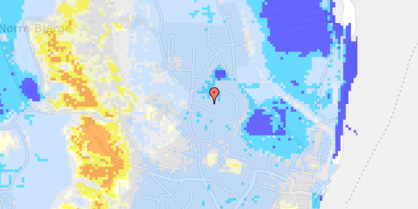 Ekstrem regn på Vangled 39