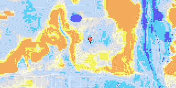 Ekstrem regn på Nordre Villavej 26X