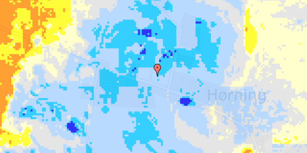 Ekstrem regn på Langgade 52