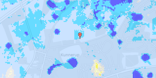 Ekstrem regn på Fuglekærvej 106M