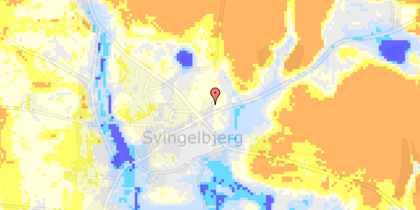 Ekstrem regn på Klovenhøjvej 23