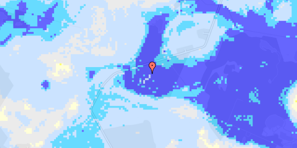 Ekstrem regn på Ulstrup Mosevej 31