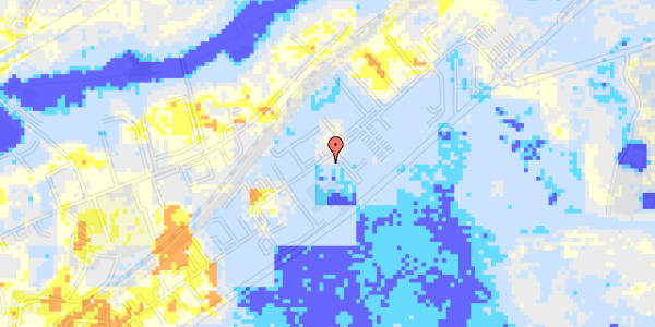 Ekstrem regn på Industrivej 26B