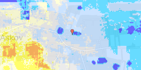 Ekstrem regn på Askov Kirkevej 13A