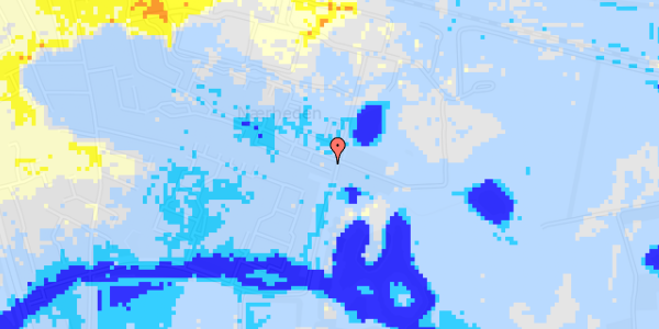 Ekstrem regn på Kongelysvej 1