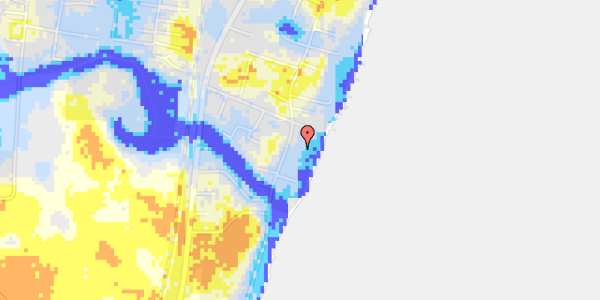 Ekstrem regn på Gammel Strandvej 227