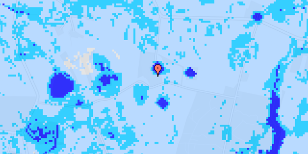 Ekstrem regn på Stavnstrupvej 24