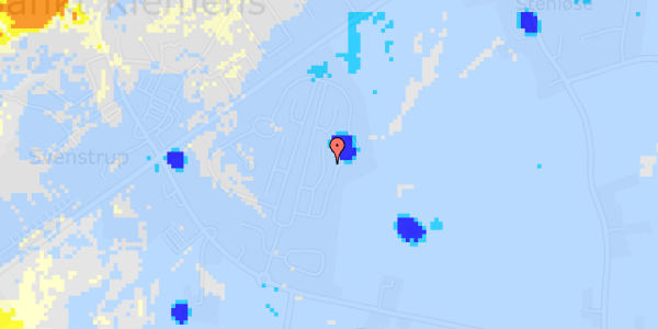 Ekstrem regn på Gyldenhusvej 119