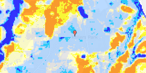 Ekstrem regn på J.L. Varmingsvej 22