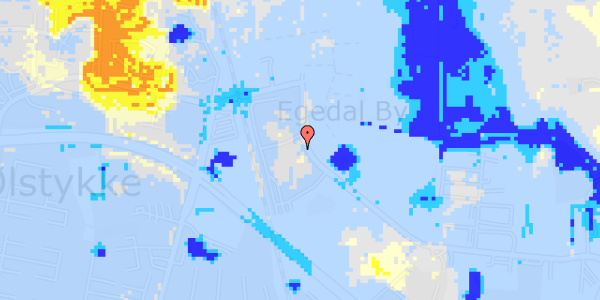 Ekstrem regn på Rådhusstrædet 17, 2. 1