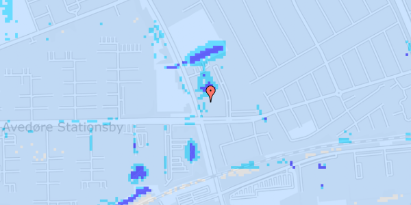 Ekstrem regn på Mellemvangsvej 31, 1. th