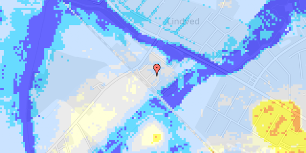 Ekstrem regn på Lindvedhave 59