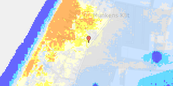 Ekstrem regn på Harrietsvej 1