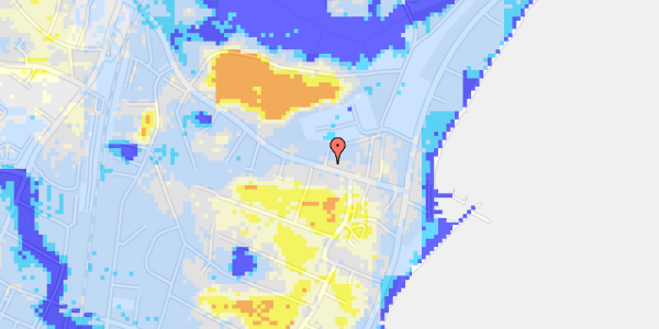 Ekstrem regn på Mørdrupvej 22, 1. 