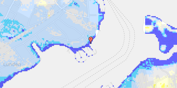 Ekstrem regn på Færgevej 23