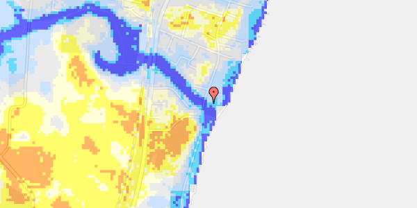 Ekstrem regn på Gammel Strandvej 237