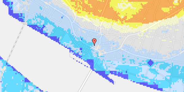 Ekstrem regn på Vesterbrogade 3