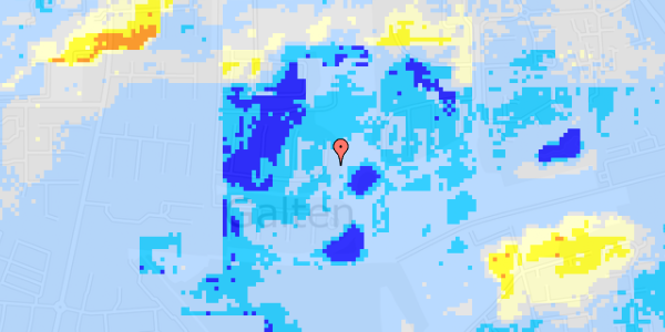 Ekstrem regn på Einars Lykke 22