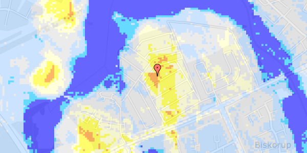 Ekstrem regn på Martins Minde Havekoloni 139